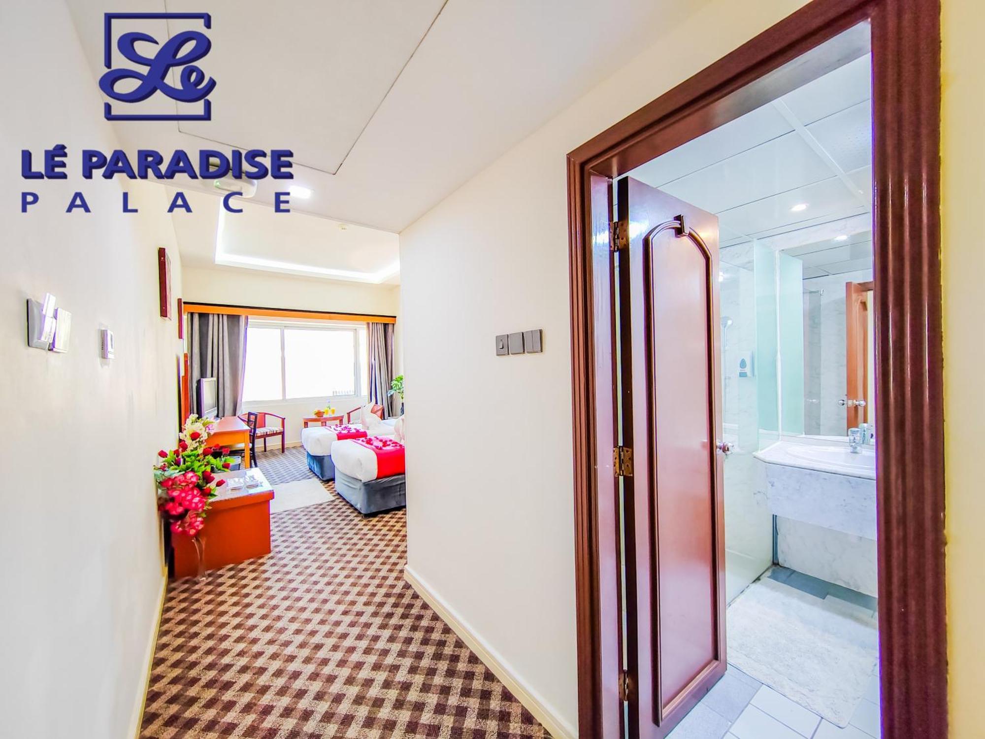 Le Paradise Palace Hotel Dubaj Zewnętrze zdjęcie