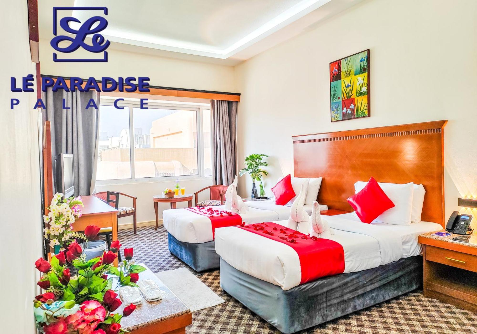 Le Paradise Palace Hotel Dubaj Zewnętrze zdjęcie